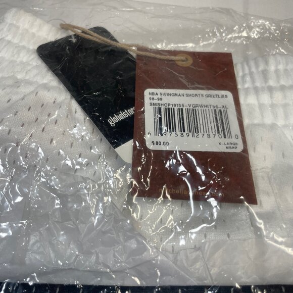 Memphis Grizzlies 98-99 Mitchell & Ness NBA Swingman Basketball Shorts - Picture 7 of 7